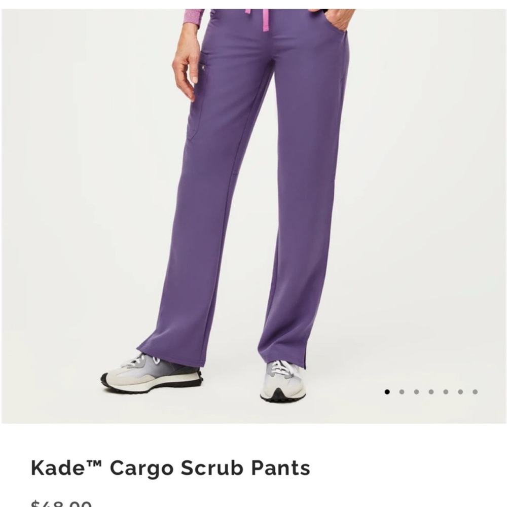 Figs amethyst scrub bottom